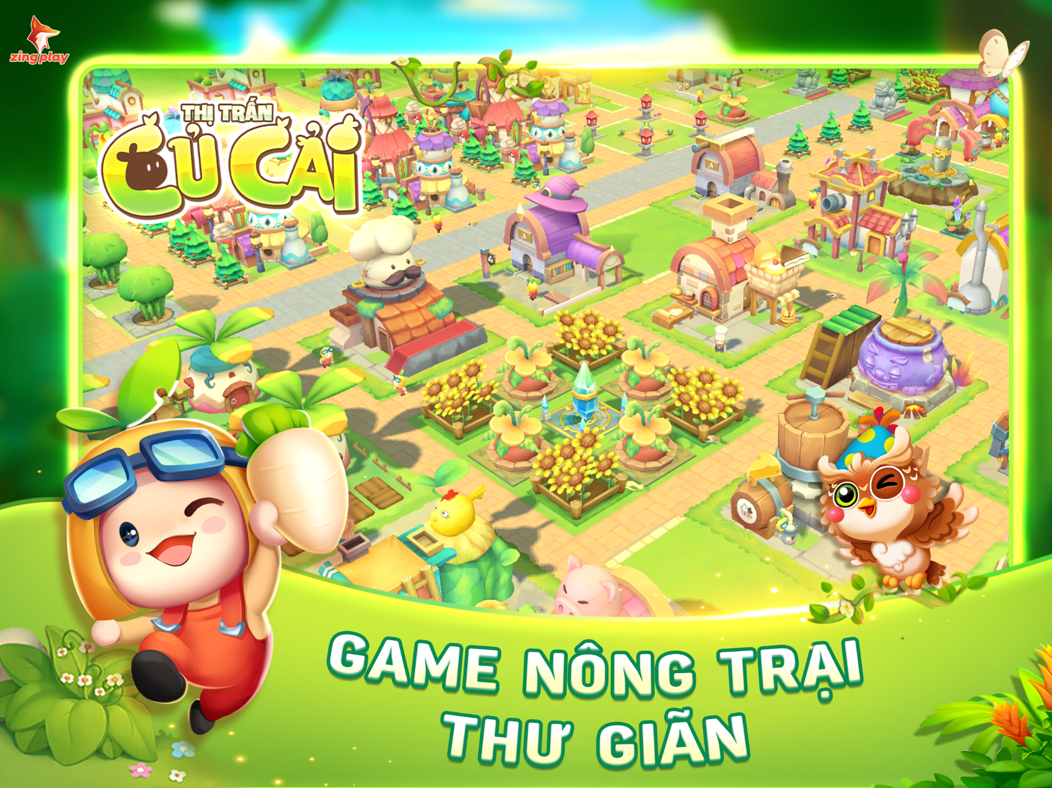 ZingPlay Cổng game giải trí Facebook ad
