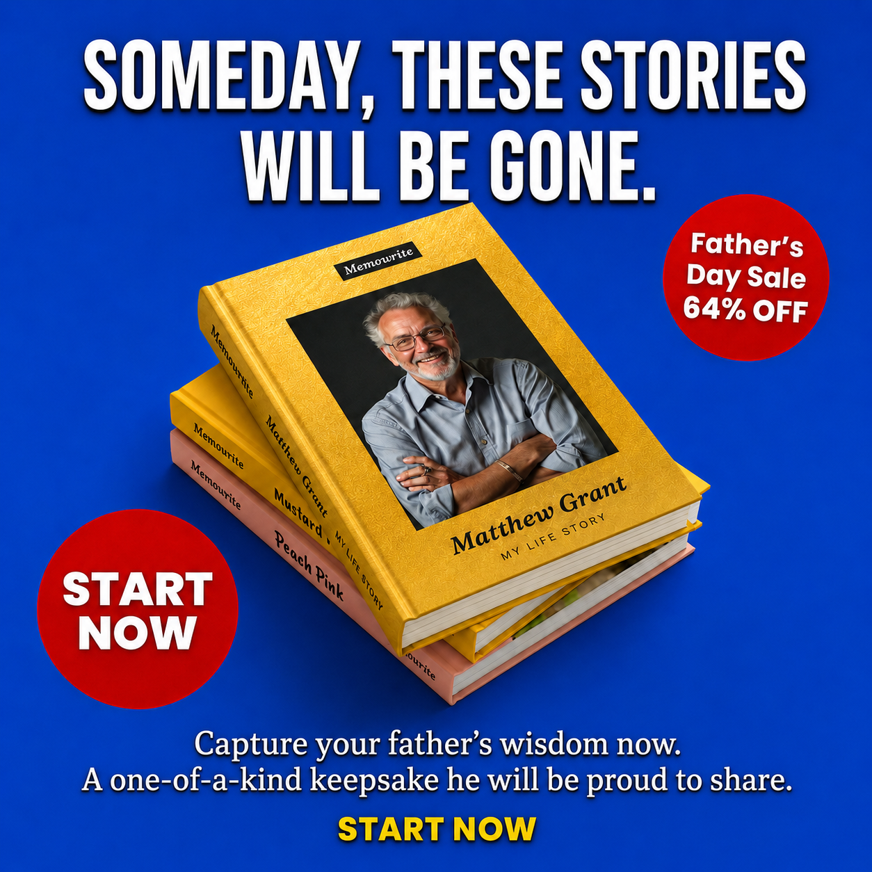 Memowrite Facebook ad