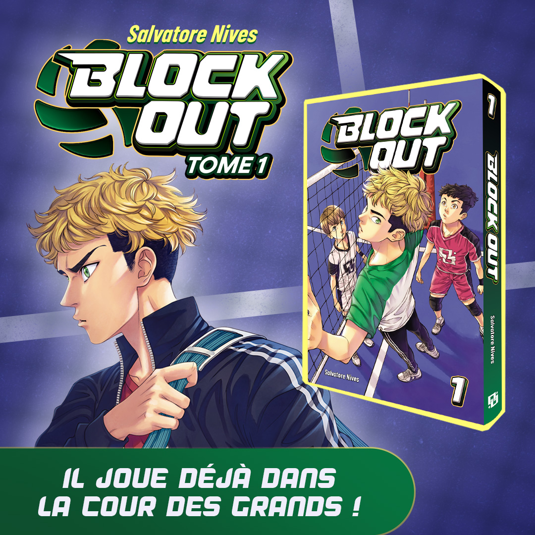 Ankama Editions Facebook ad: Block Out Tome 1