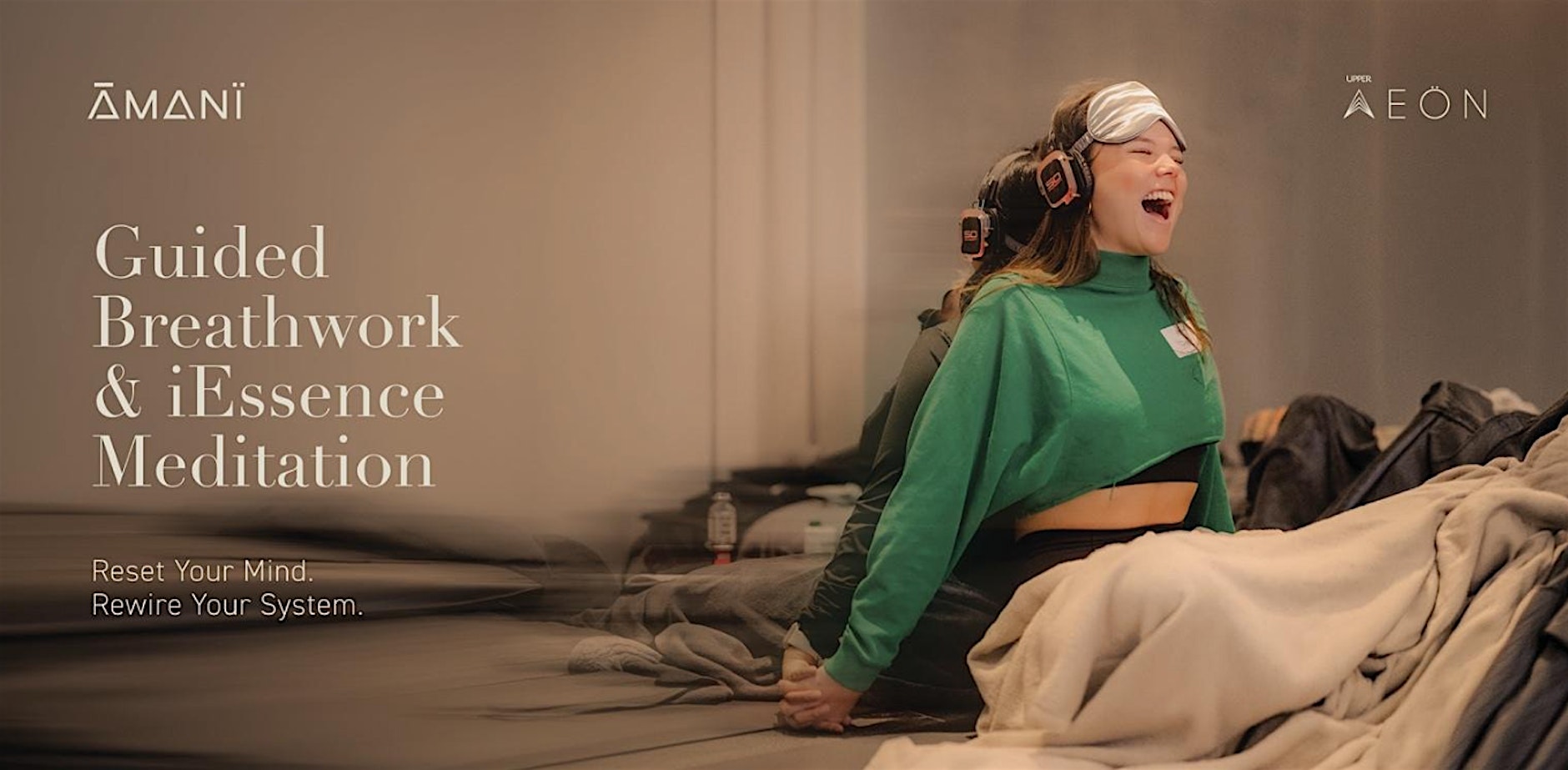 NOA AON Facebook ad: System Reset Experience | August 23rd | ĀMANÏ Biohacking…