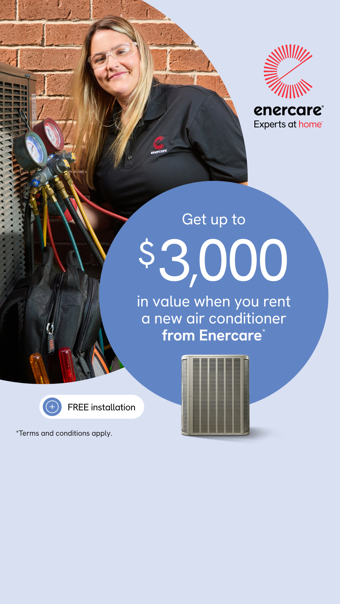 Enercare Facebook ad