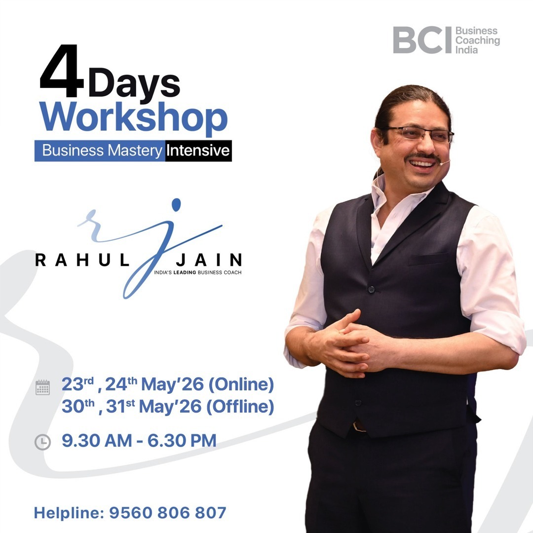 Rahul Jain - Business Coaching India Facebook ad