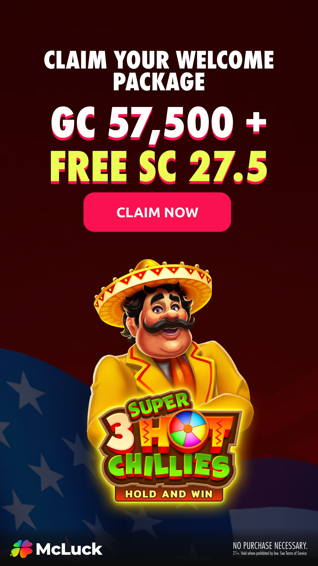 McLuck.com Facebook ad