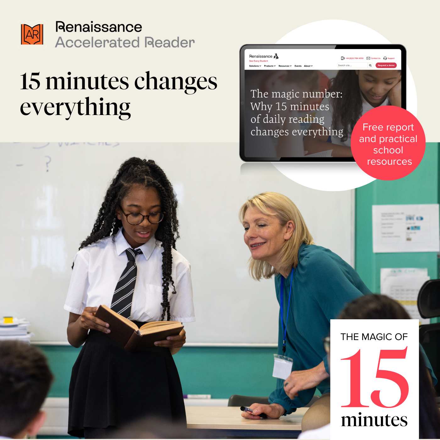 Renaissance UK & Ireland Facebook ad from Apr 21, 2026