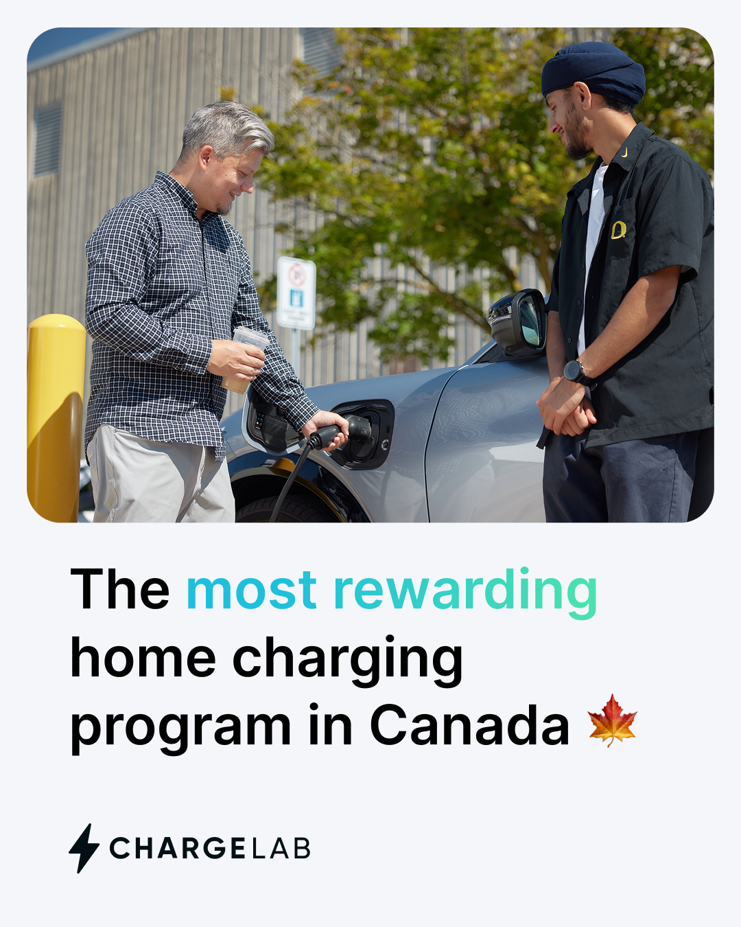ChargeLab Facebook ad from Jul 1, 2026