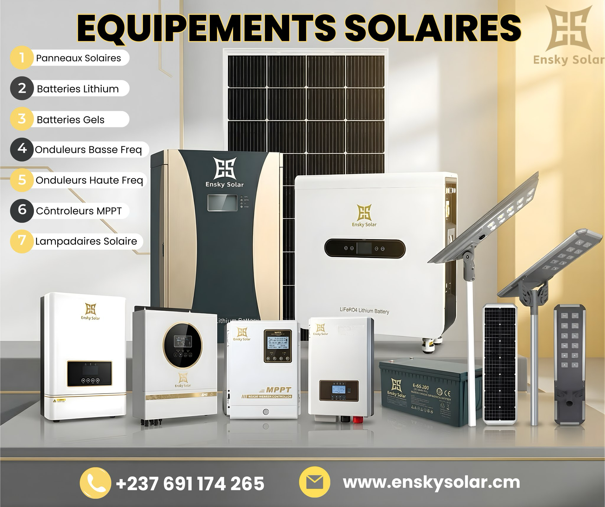 Ensky solar CM  Facebook ad