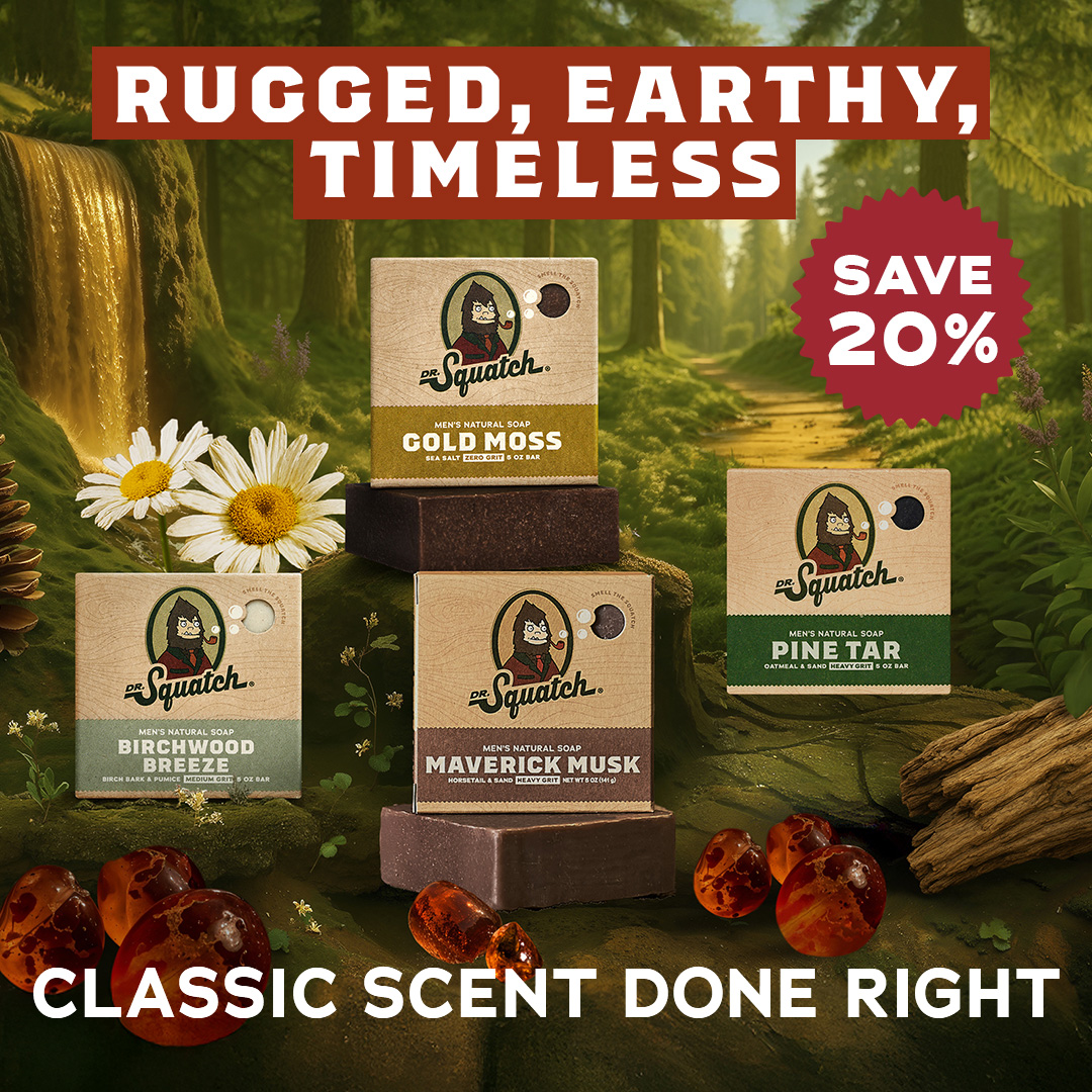 Dr. Squatch Facebook ad