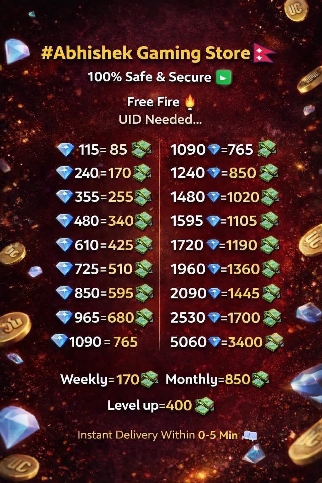 Abhishek Gaming Store Facebook ad: Gaming Store