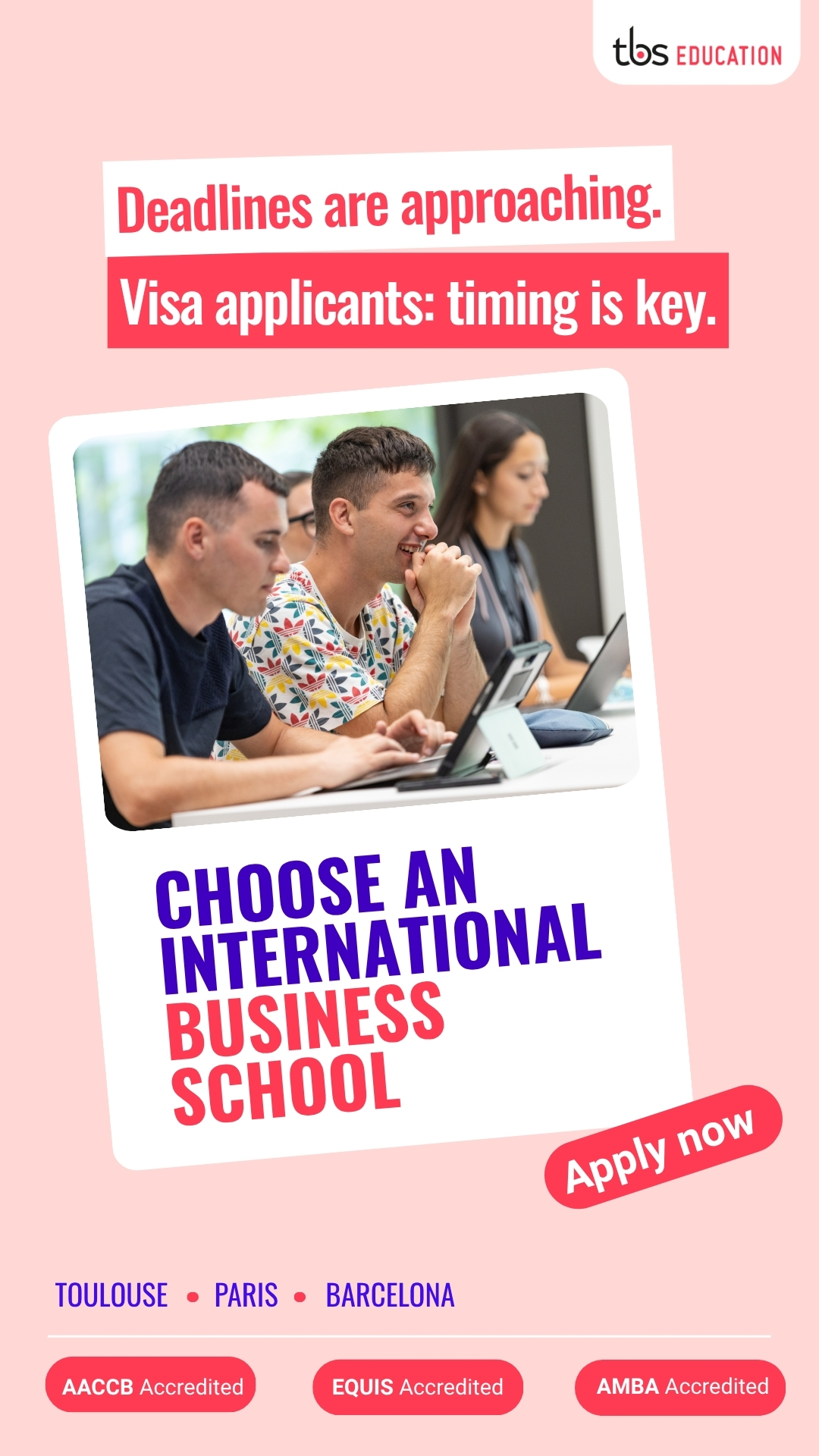 Studyportals Facebook ad