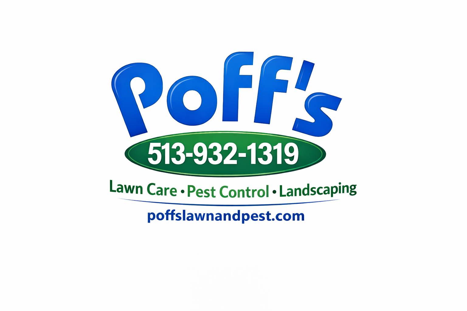 Poff's Lawn Care, Pest Control & Landscaping Facebook ad