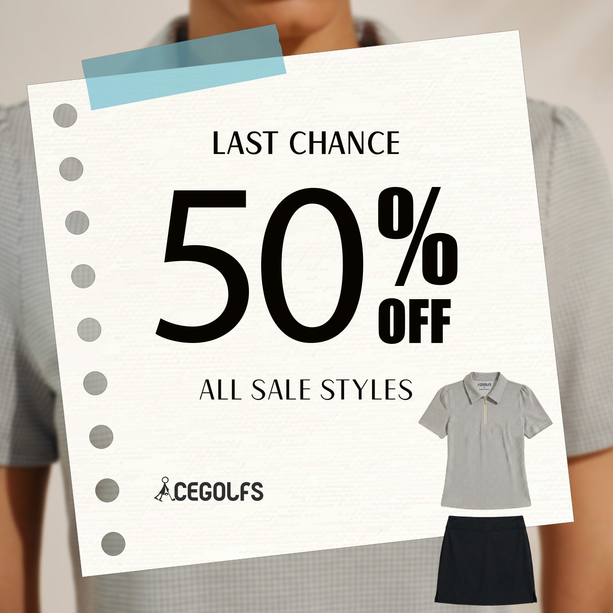 Acegolfs Fashion Facebook ad