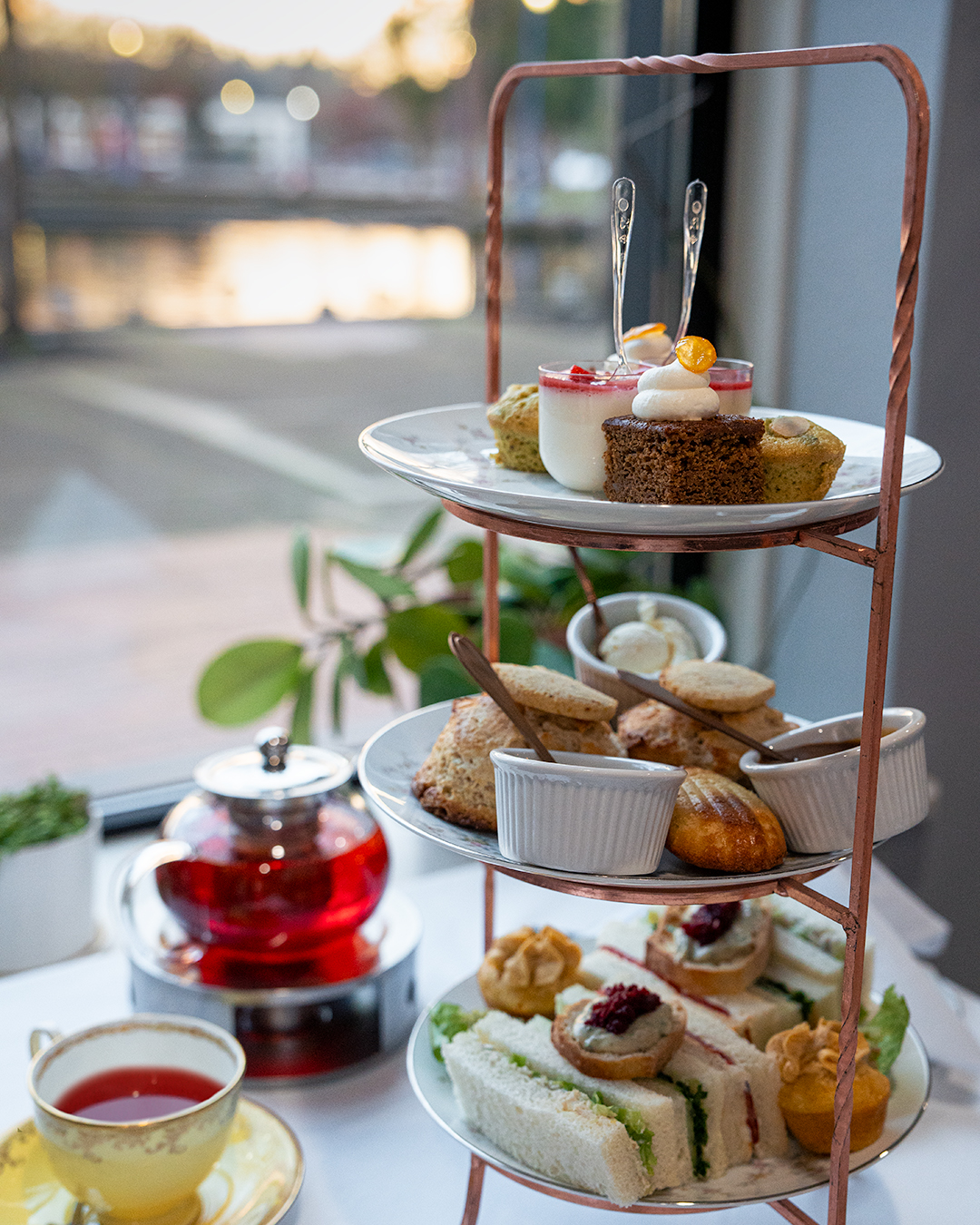 DOJA Teas Facebook ad: Slow Down with Afternoon Tea