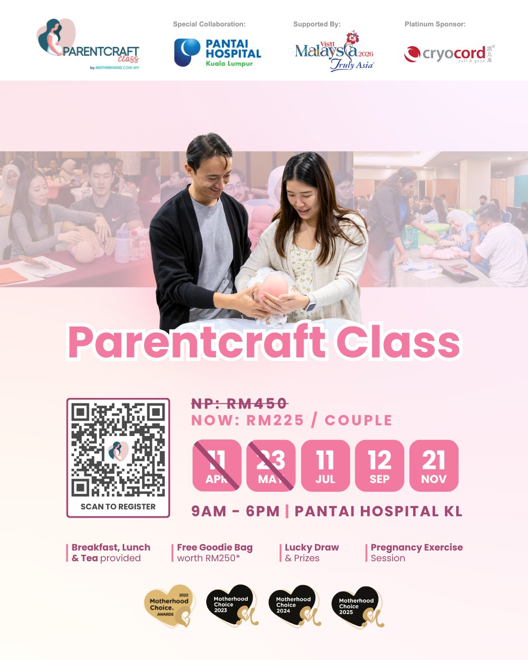 Parentcraft Class Facebook ad: J๐จ๐ฎ๐ซ๐ง๐๐ฒ ๐ญ๐จ ๐ฆ๐จ๐ญ๐ก๐๐ซ๐ก๐จ๐จ๐.