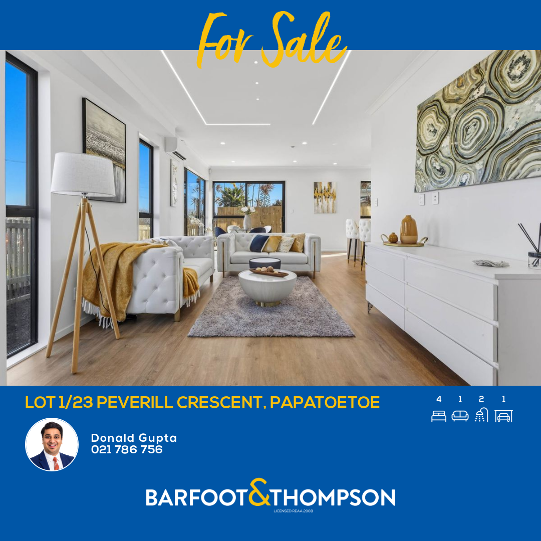 Donald Gupta, Barfoot & Thompson Facebook ad from Jul 31, 2026