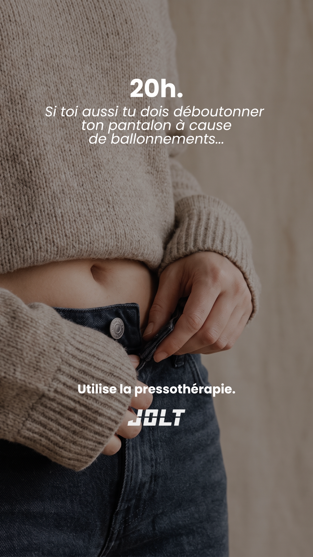 JOLT Recovery Facebook ad: +9000 avis