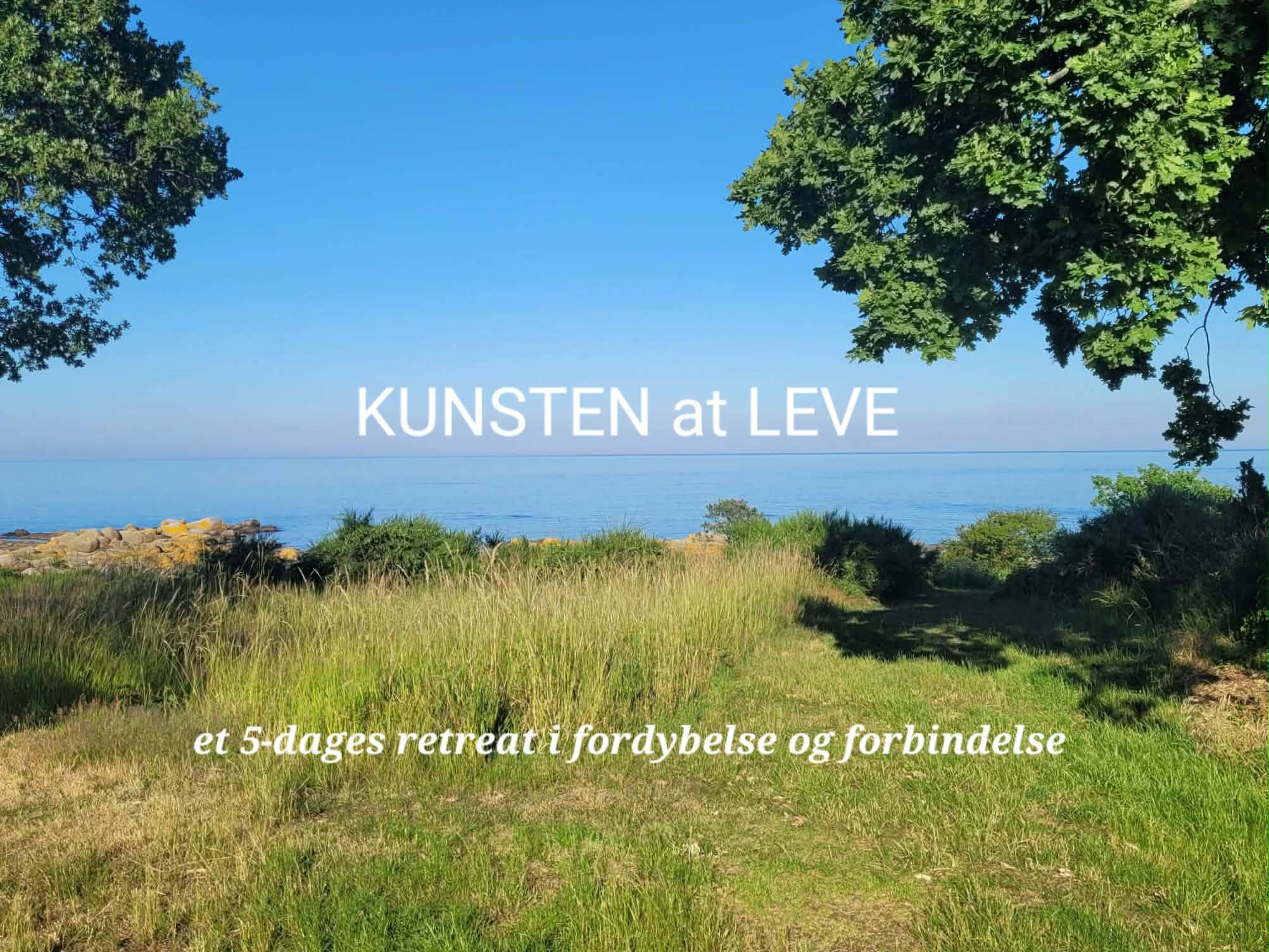 Tilde Lerche Engstroem Facebook ad: KUNSTEN at LEVE - et 5 dages retreat i fordybelse og…