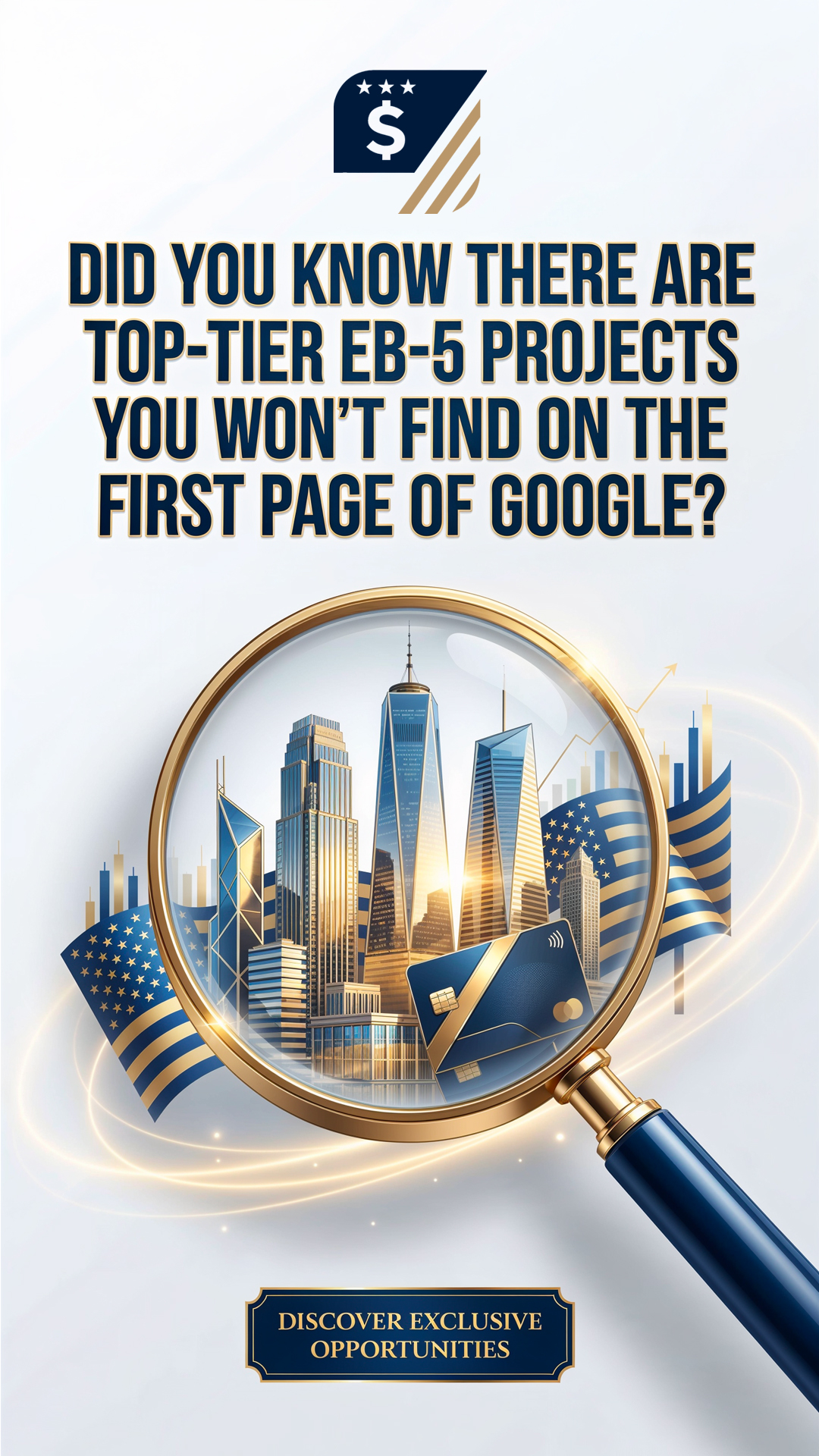 EB-5 Guide Facebook ad: Finding the right EB-5 project shouldn't feel like…