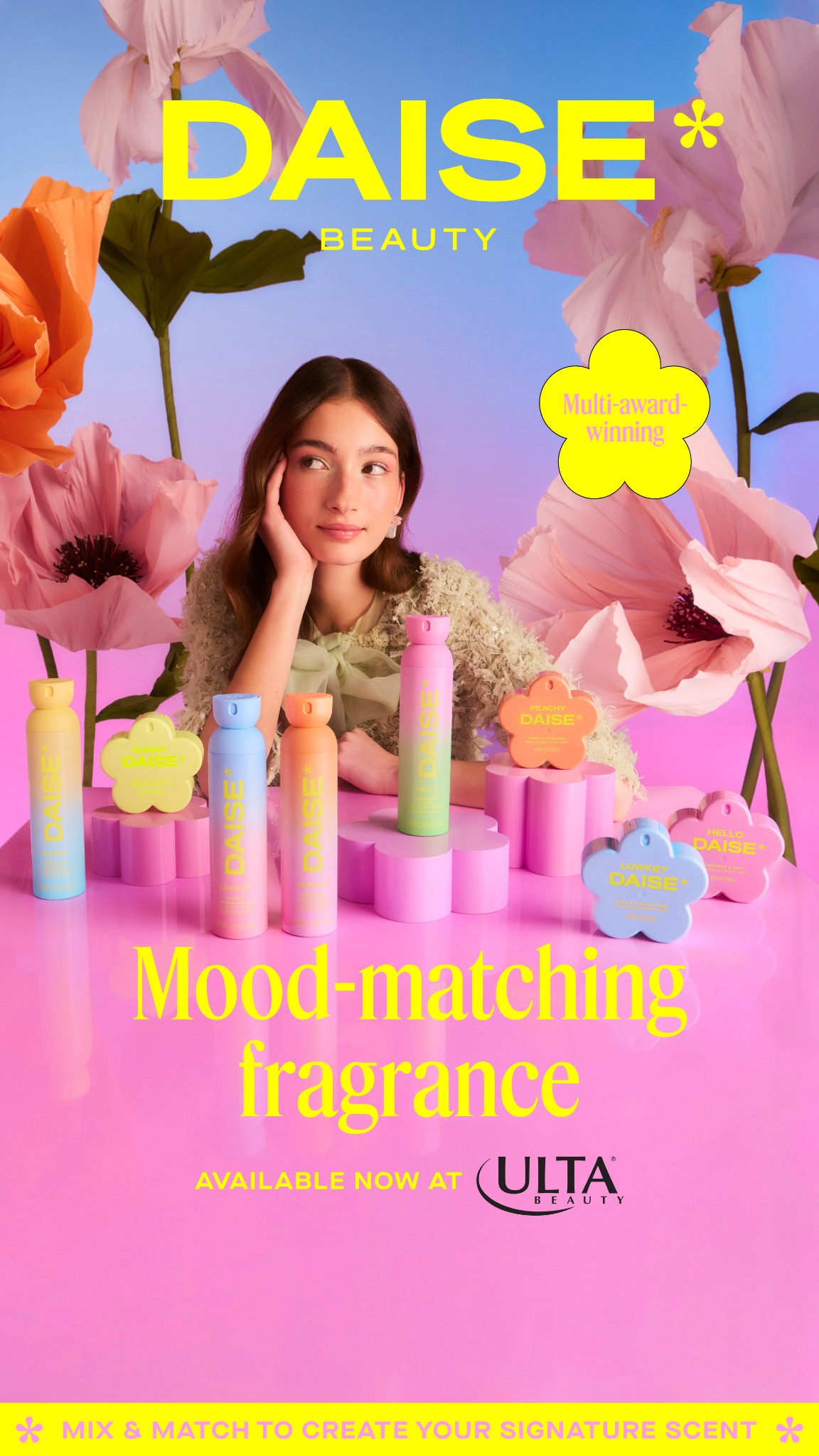 Daise Facebook ad: 95% of people said DAISE mood-matching Fragrance Body…