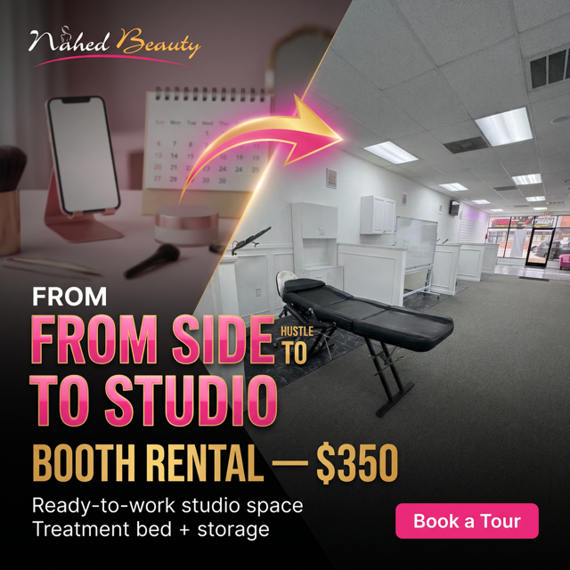 Nahed Beauty Facebook ad: Ready To Grow Your Beauty Business?