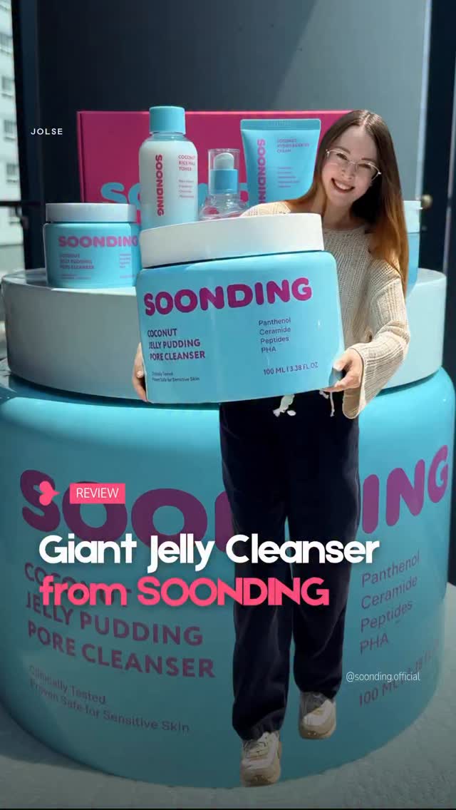 Jolse Facebook ad: Giant cleanser, giant hydration!