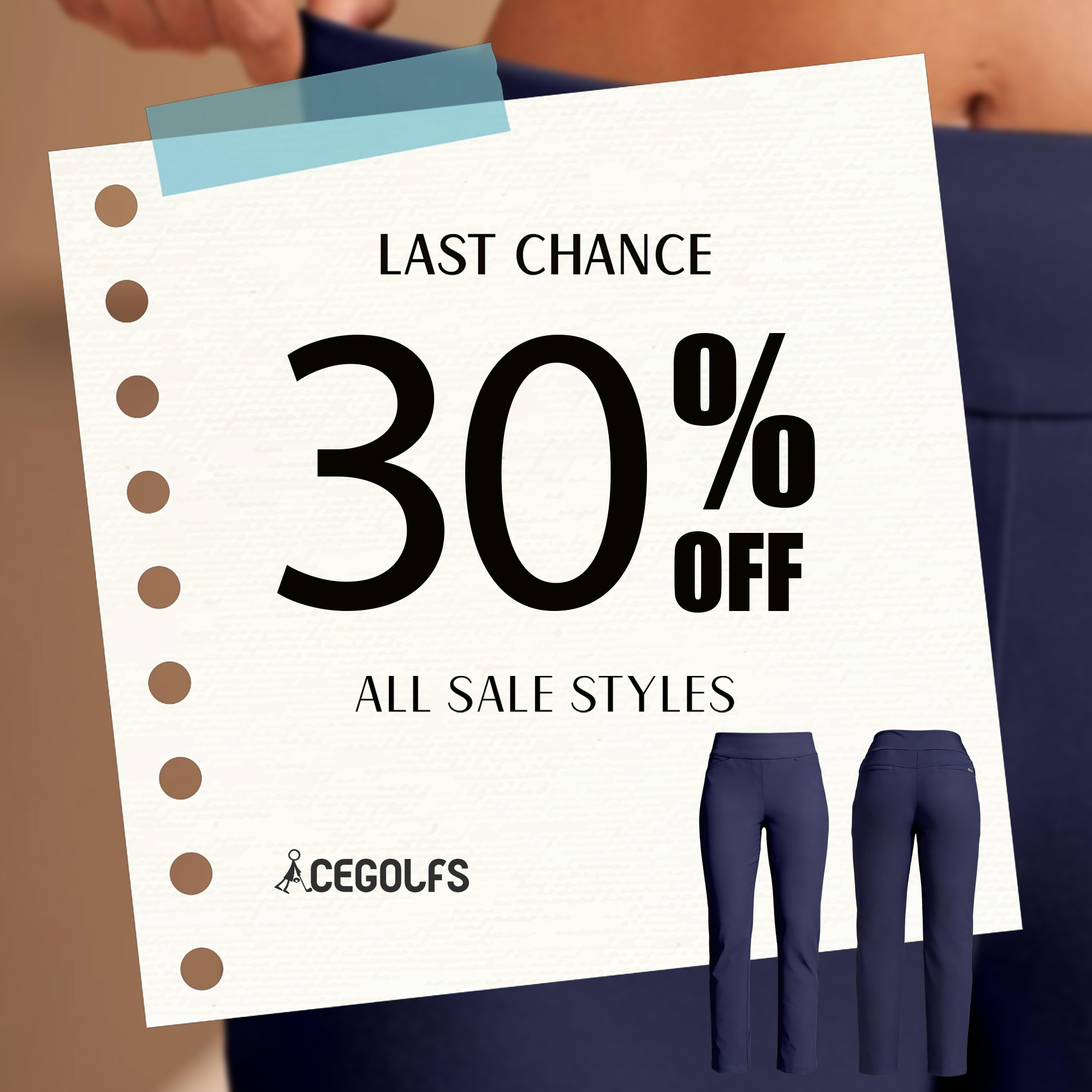 Acegolfs Facebook ad