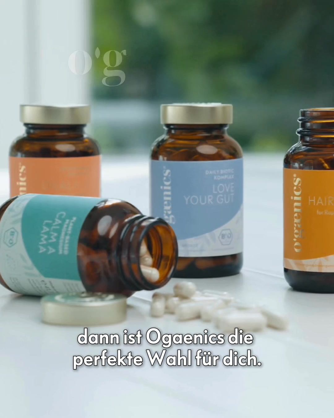 Ogænics Beauty Supplements Facebook ad from Jul 29, 2026