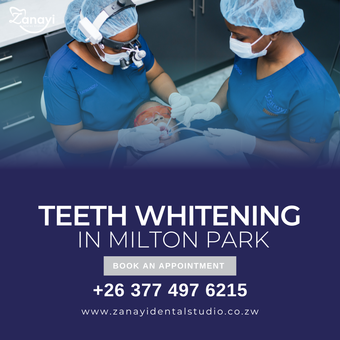 Zanayi Dental Studio Facebook ad: Teeth Whitening in Milton Park