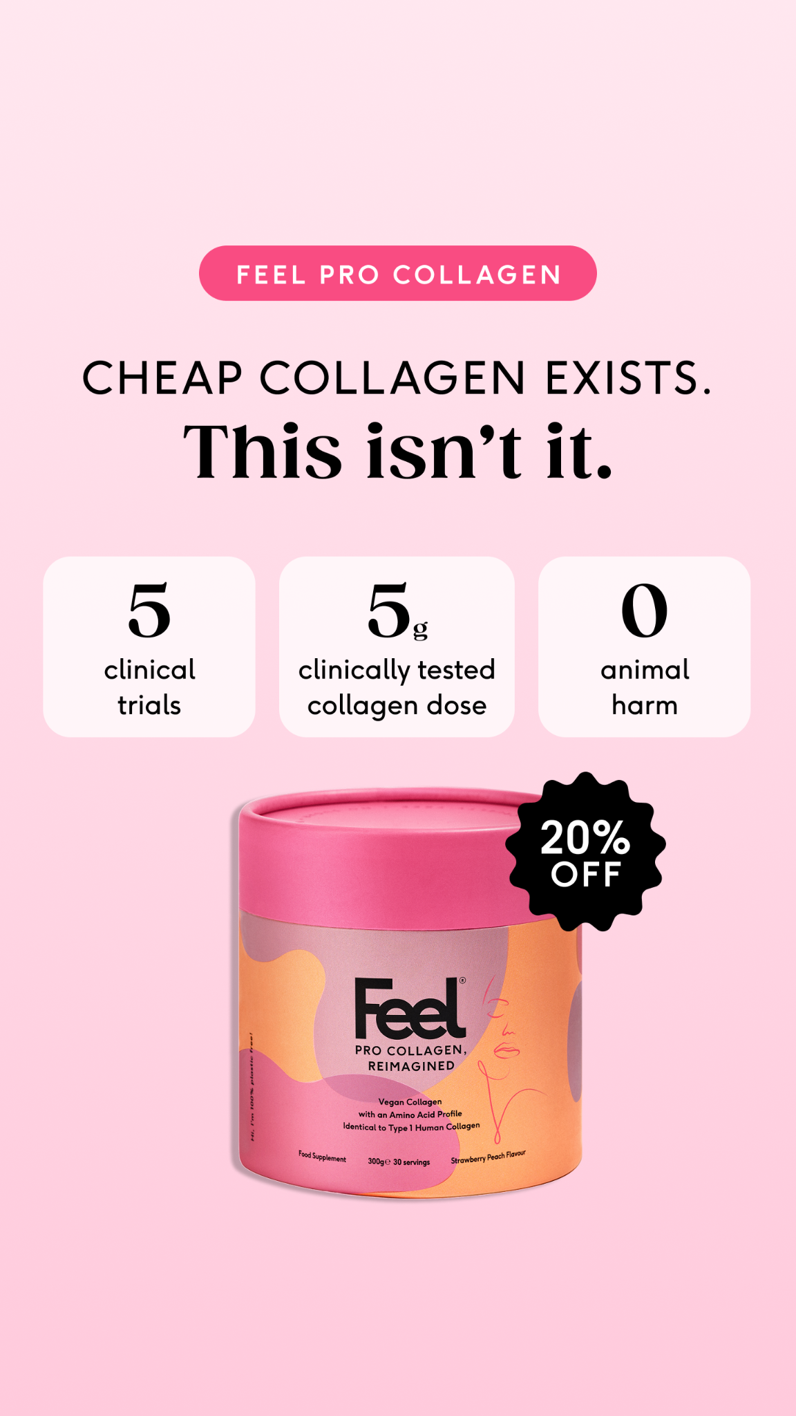 Feel Facebook ad