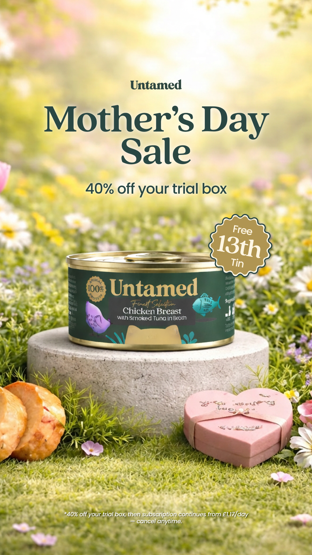 Untamed Facebook ad