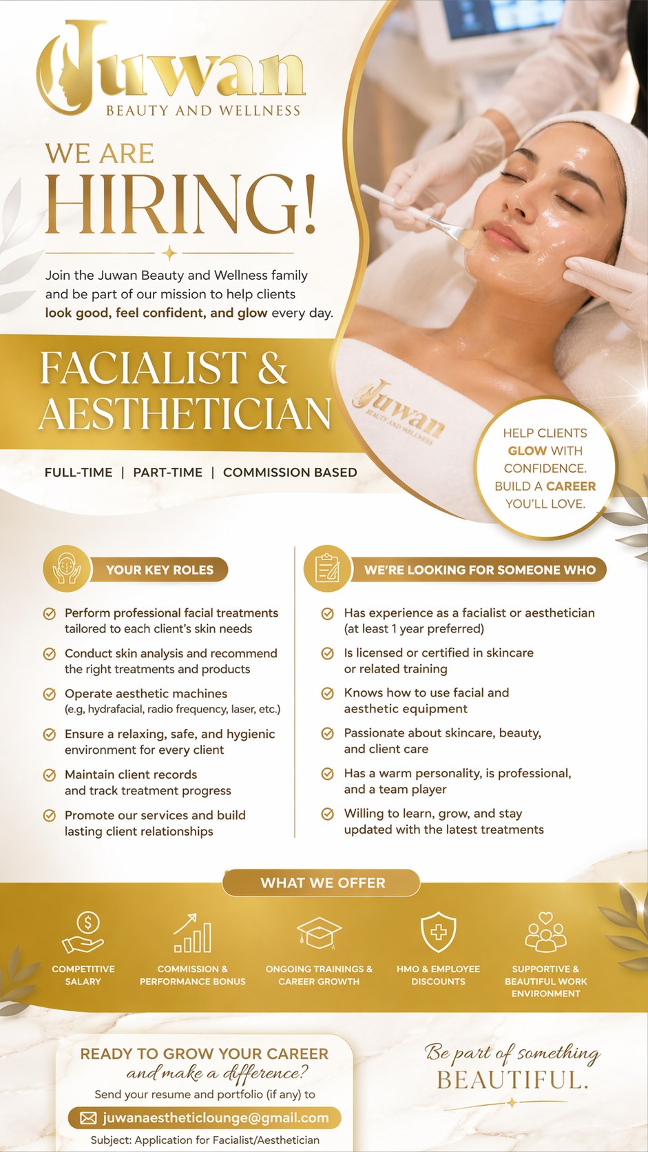 Juwan Beauty and Wellness Facebook ad