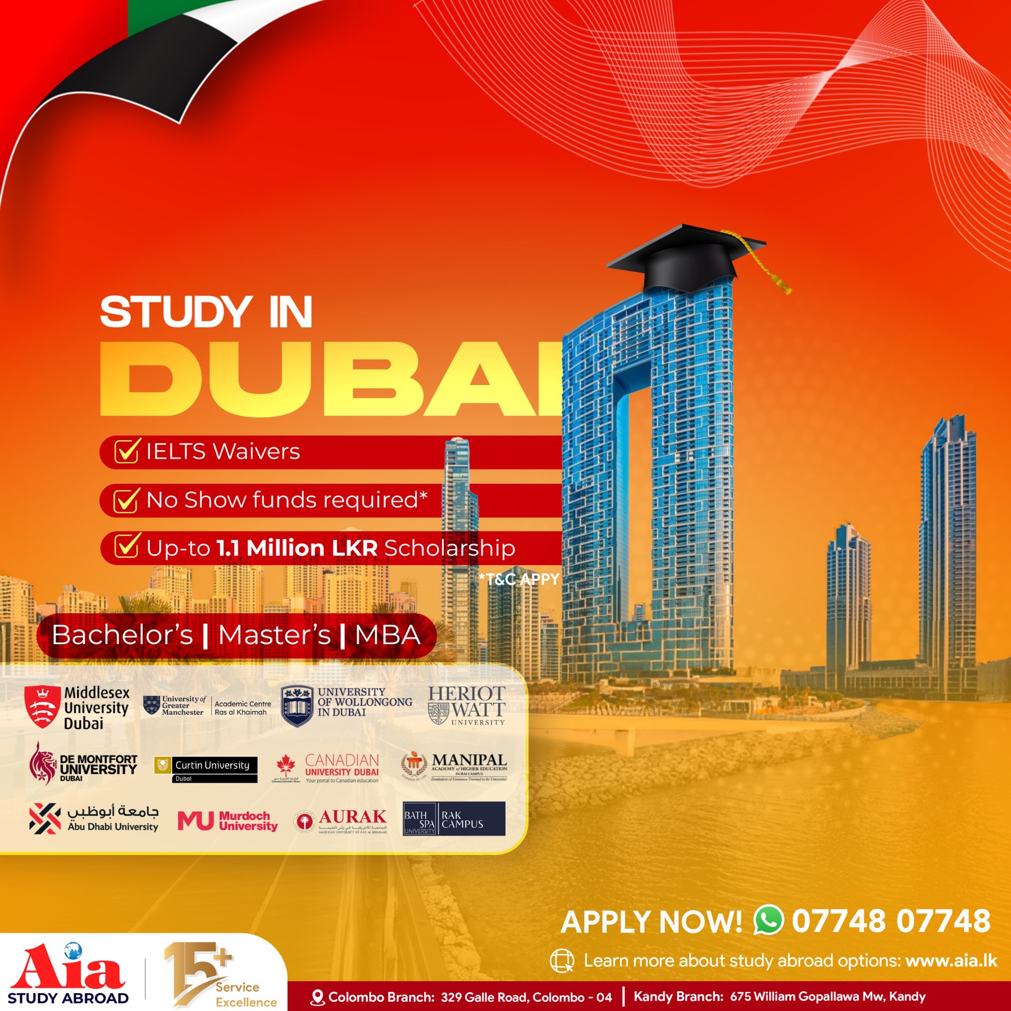 Asian International Academy Facebook ad