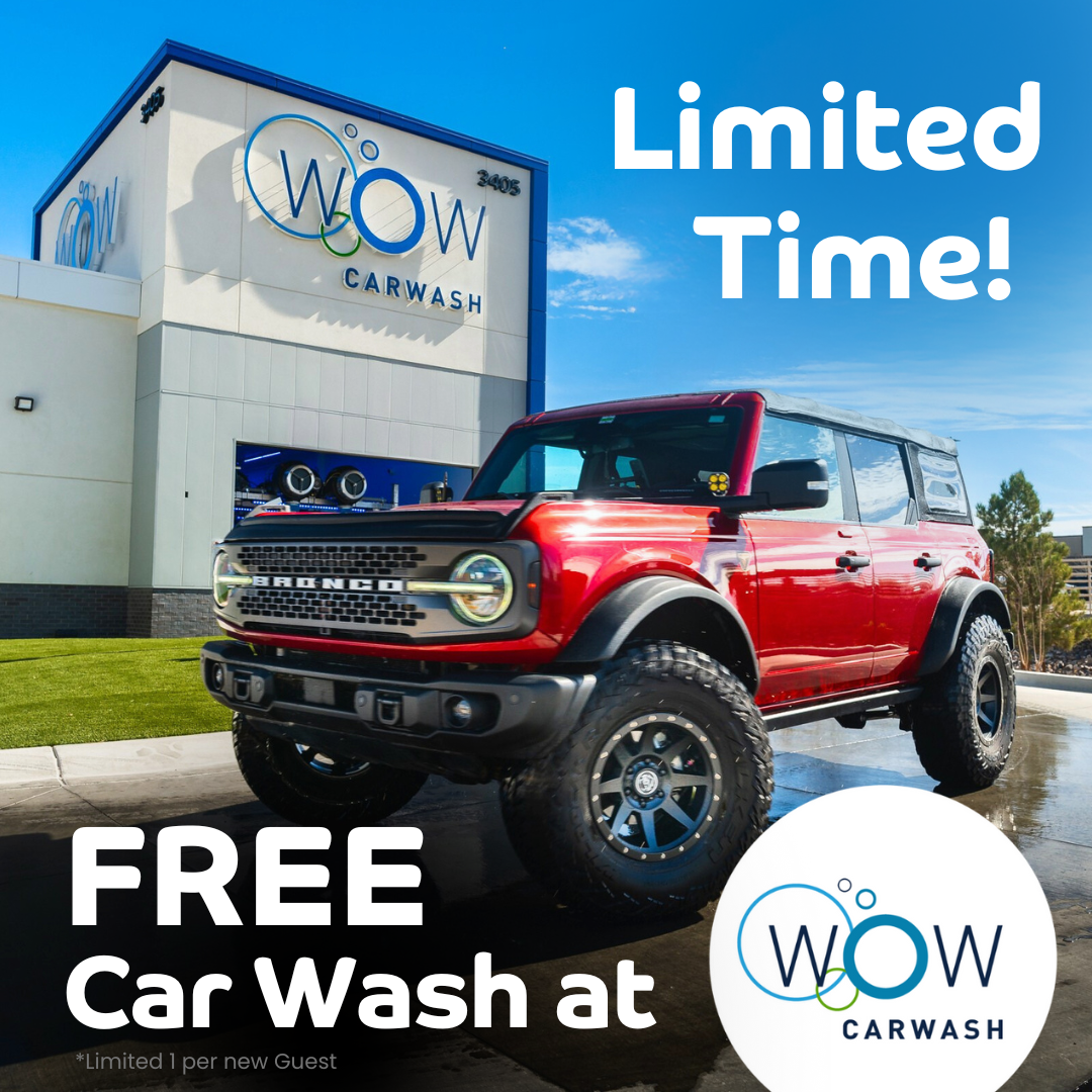 WOW Carwash Facebook ad