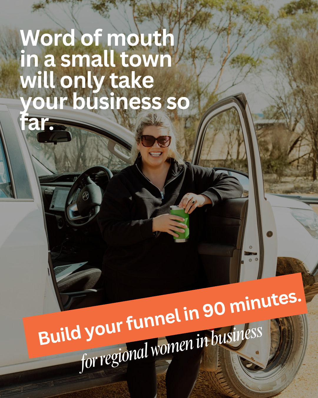 Tori Kopke - The Rural Business Coach Facebook ad: For Regional Women in Business