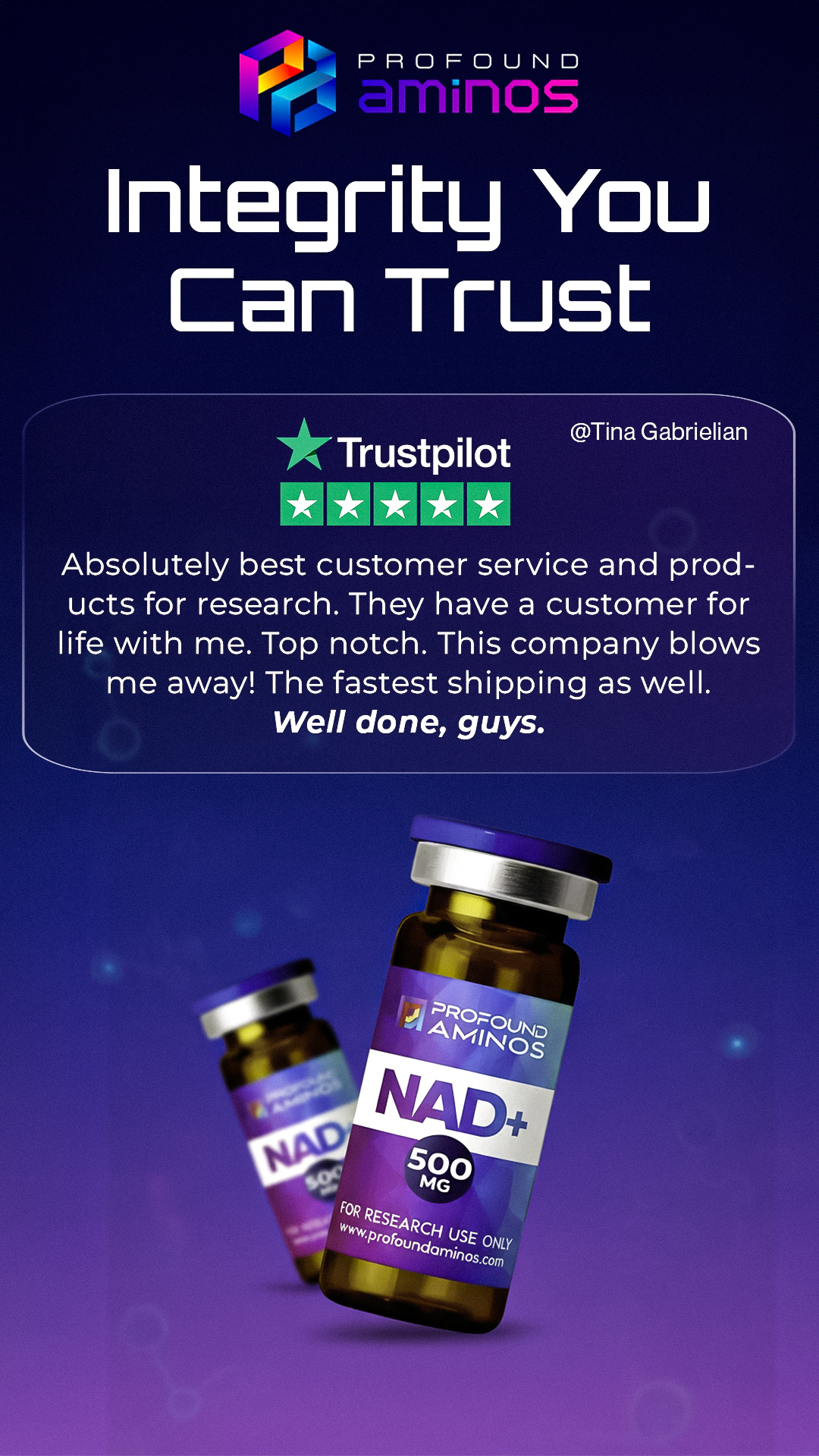 Profound Science Facebook ad