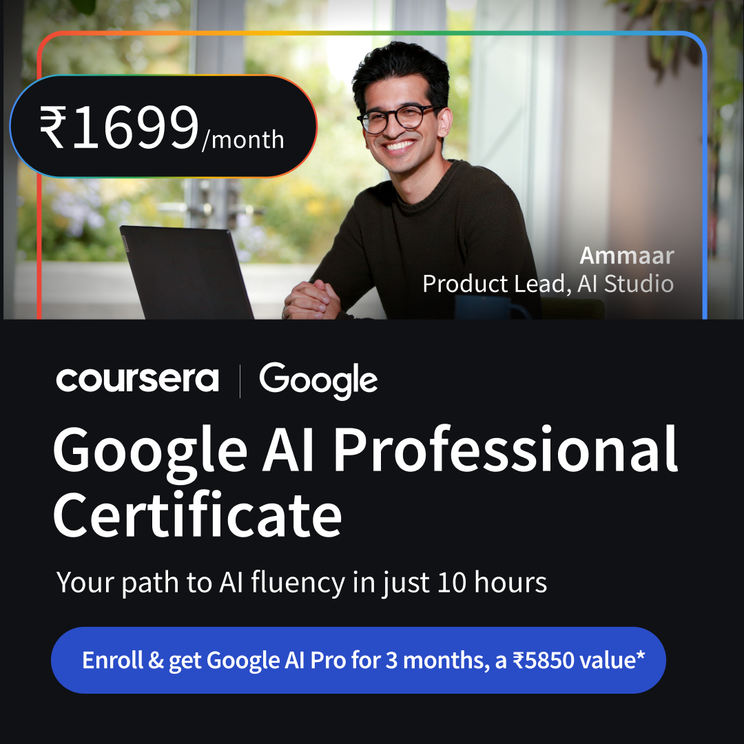 Coursera Facebook ad