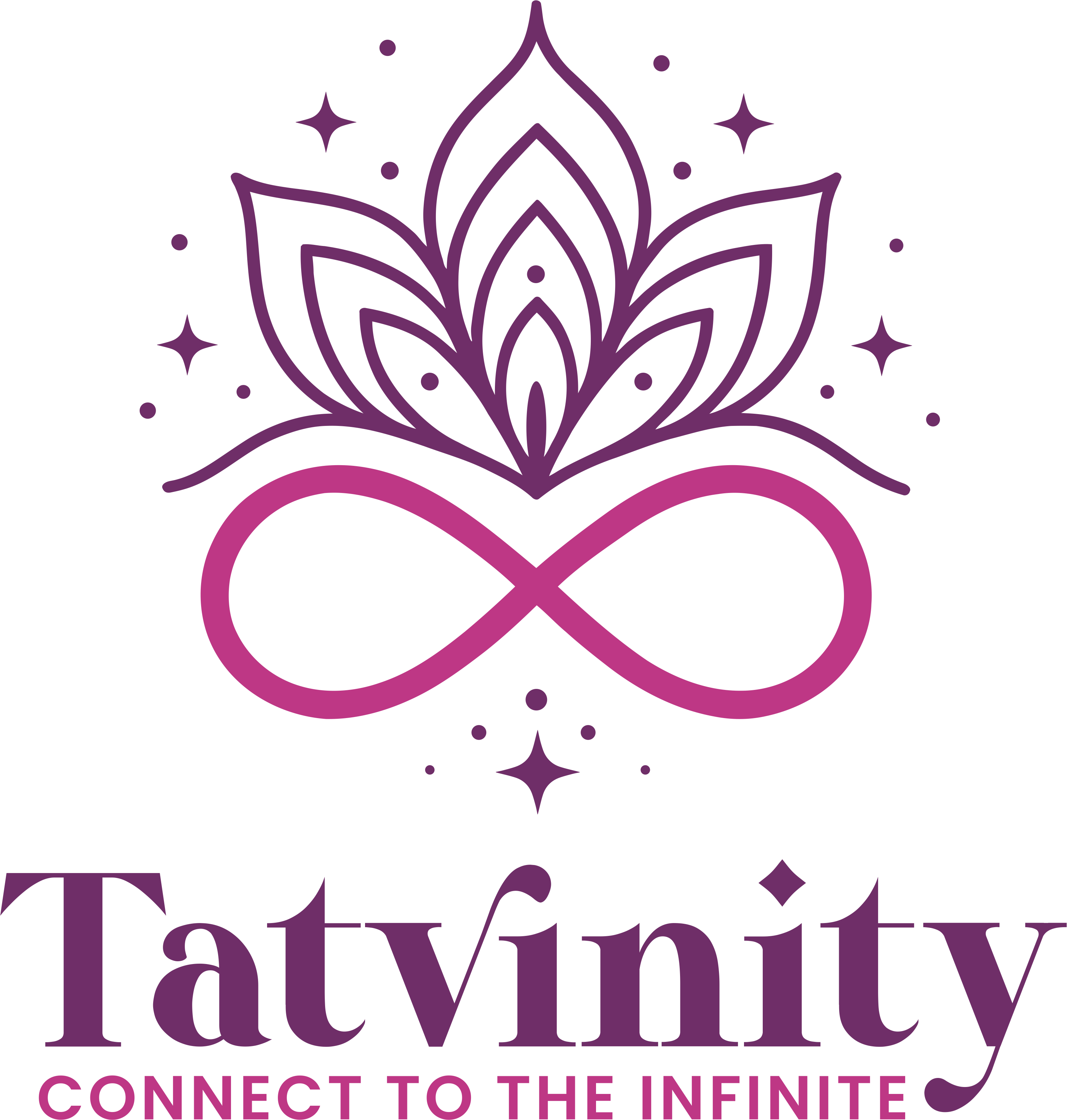 Tatvinity Facebook ad: Tatvinity, Connect to the infinite