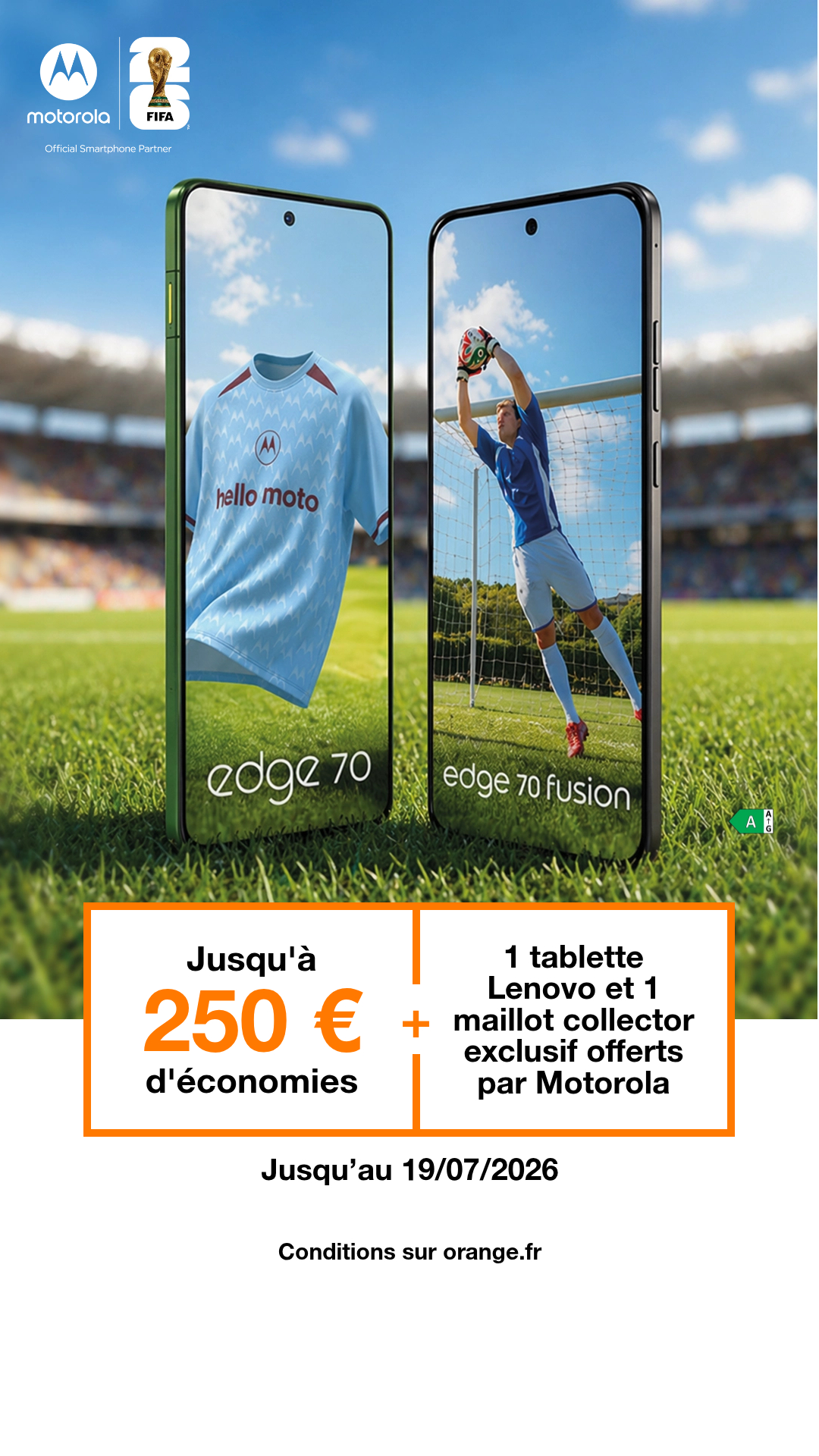 Orange Facebook ad
