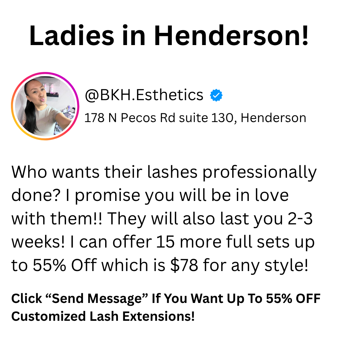 Lash Experts Facebook ad