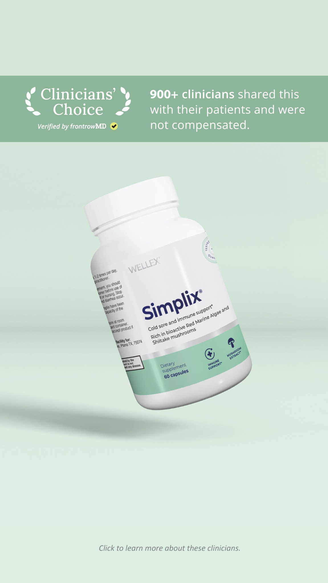 Wellex Facebook ad