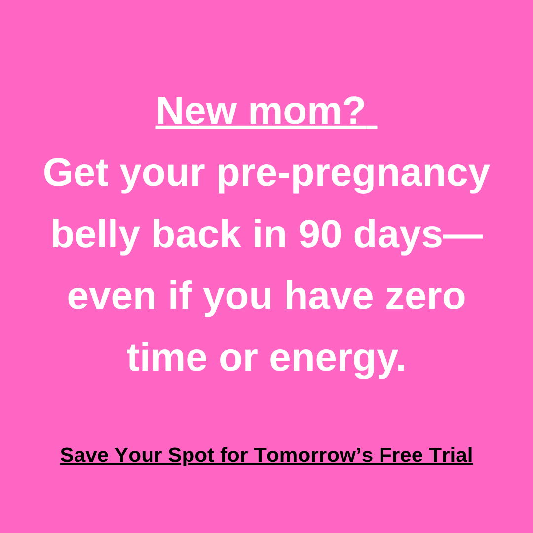 Fitness Fun Da Facebook ad: Flatten Your Postpartum Belly at Home-Start Tomorrow for…