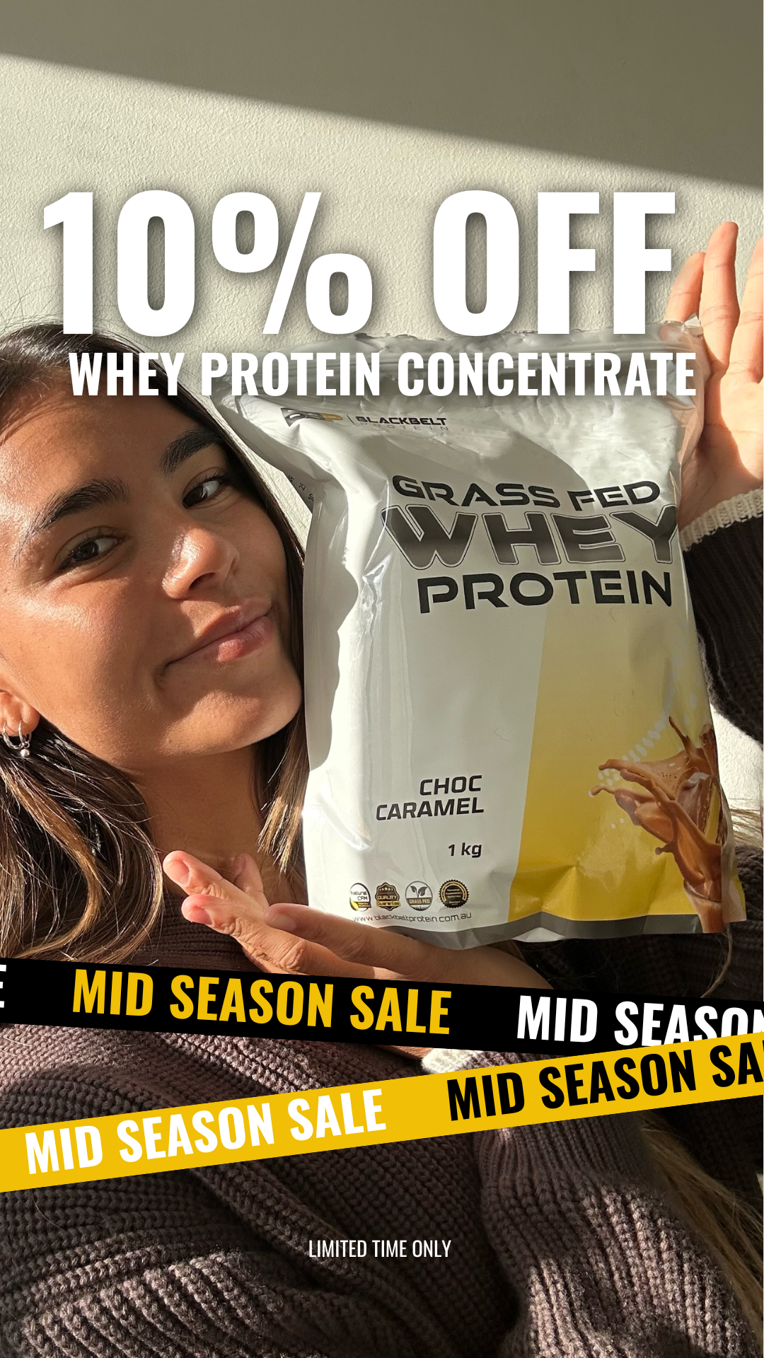 BlackBelt Protein Facebook ad