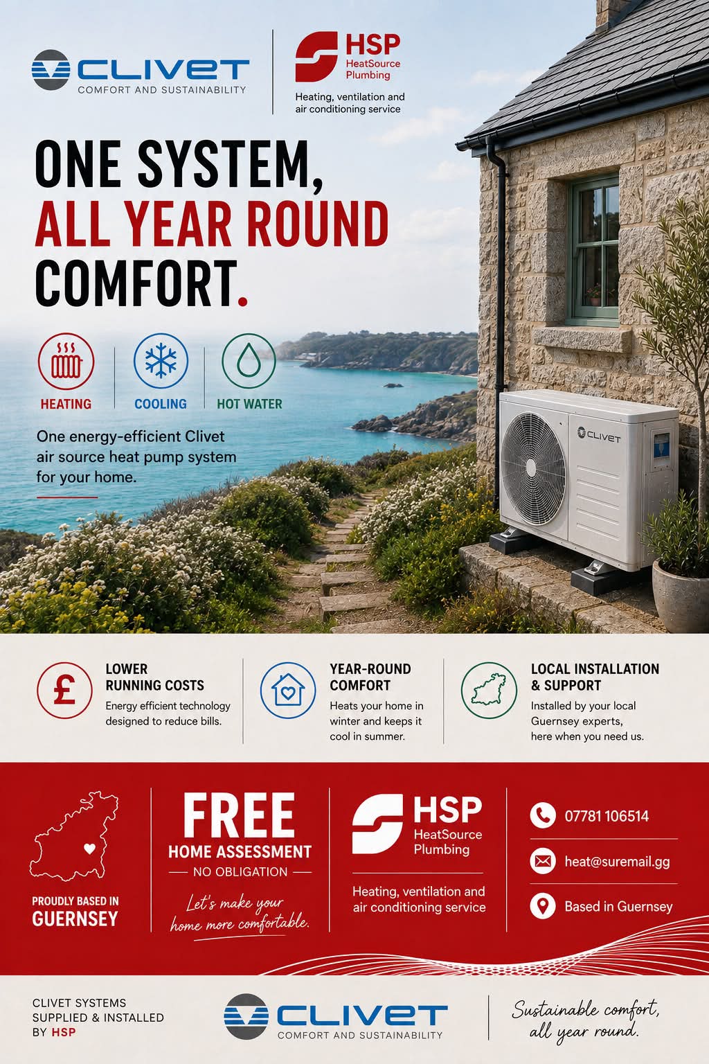 Heat Source Plumbing Facebook ad from Aug 25, 2026