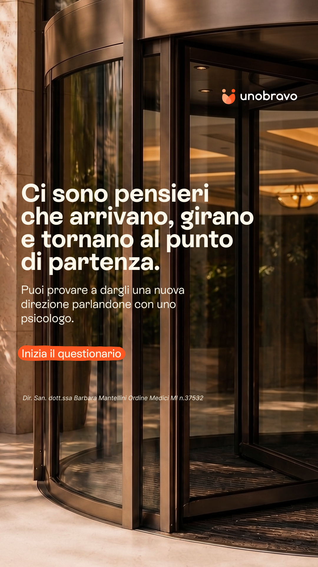 Unobravo Facebook ad