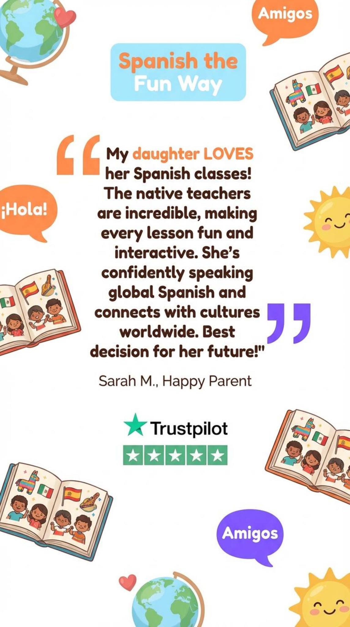 Spanish.Education Facebook ad