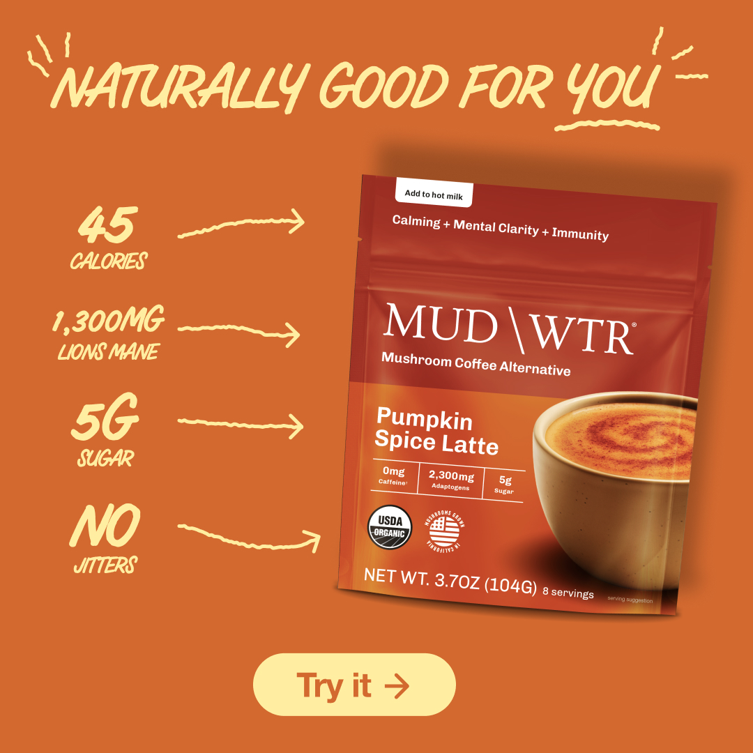 MUD\WTR Facebook ad