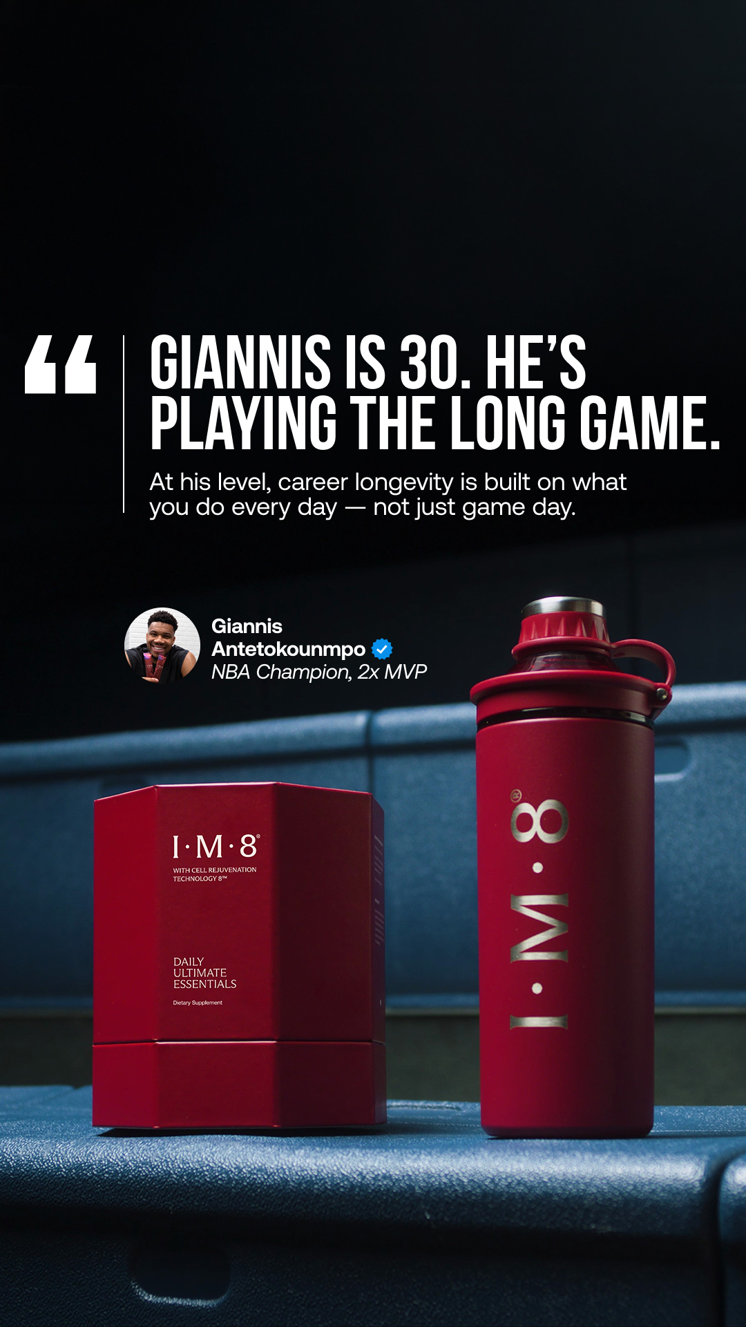 Giannis Antetokounmpo Facebook ad