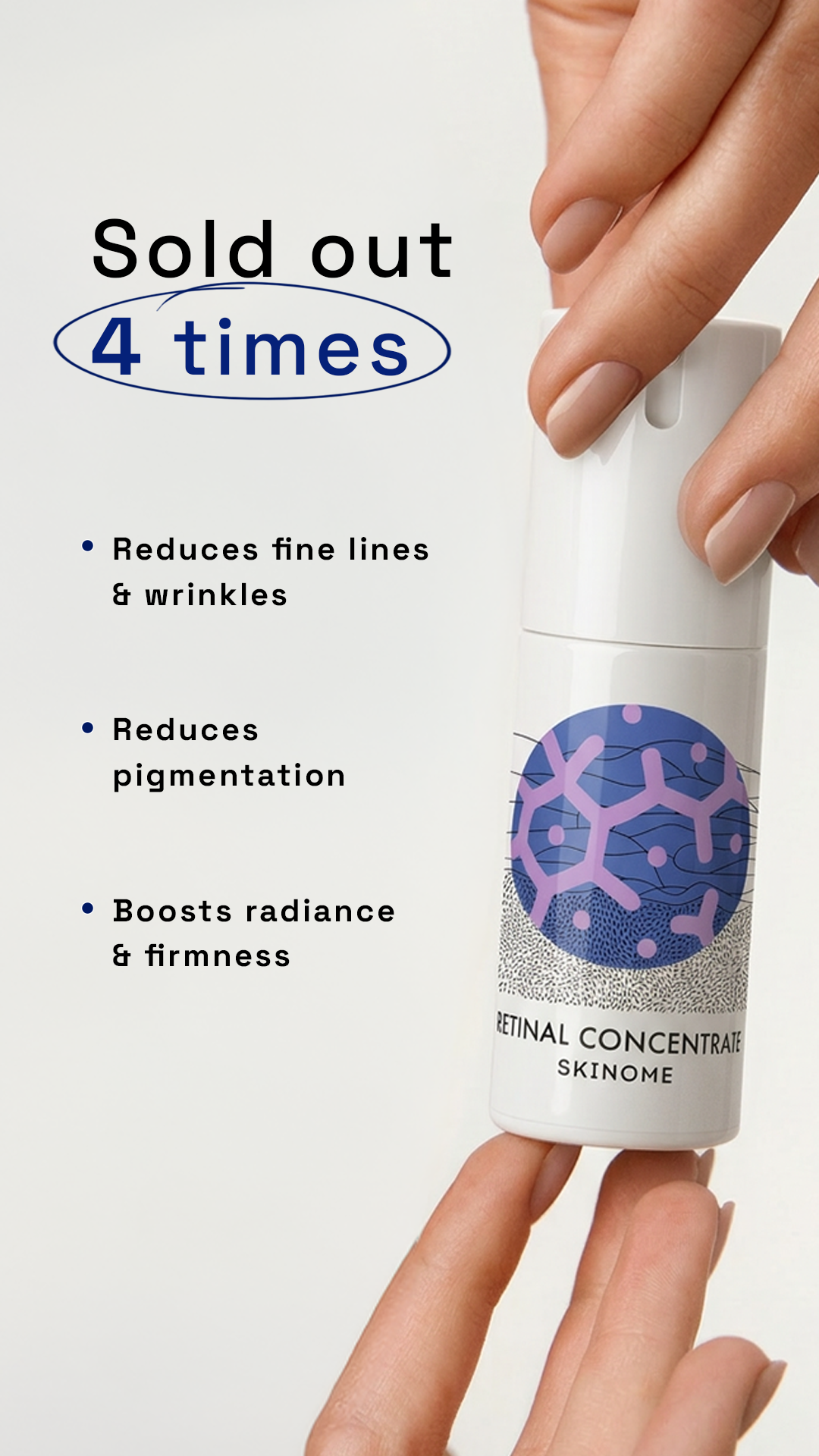 Skinome Facebook ad