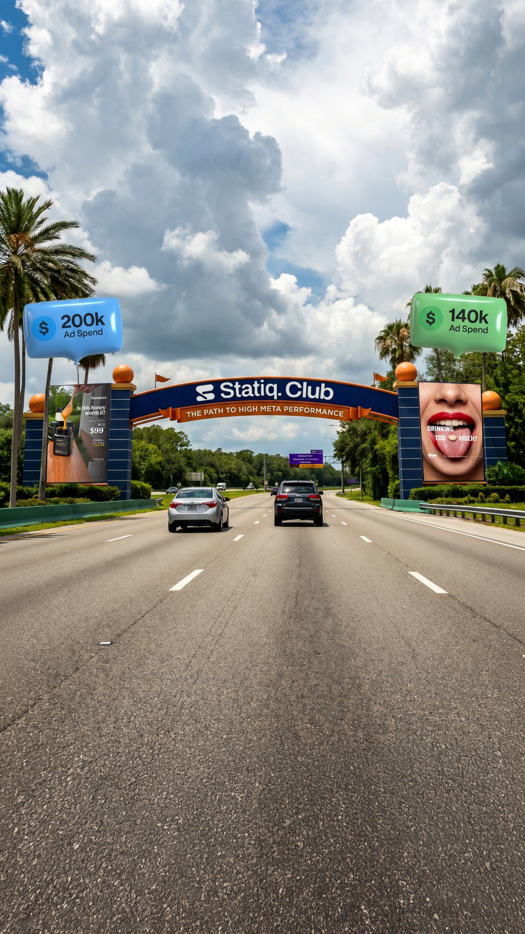 Statiq.club Facebook ad