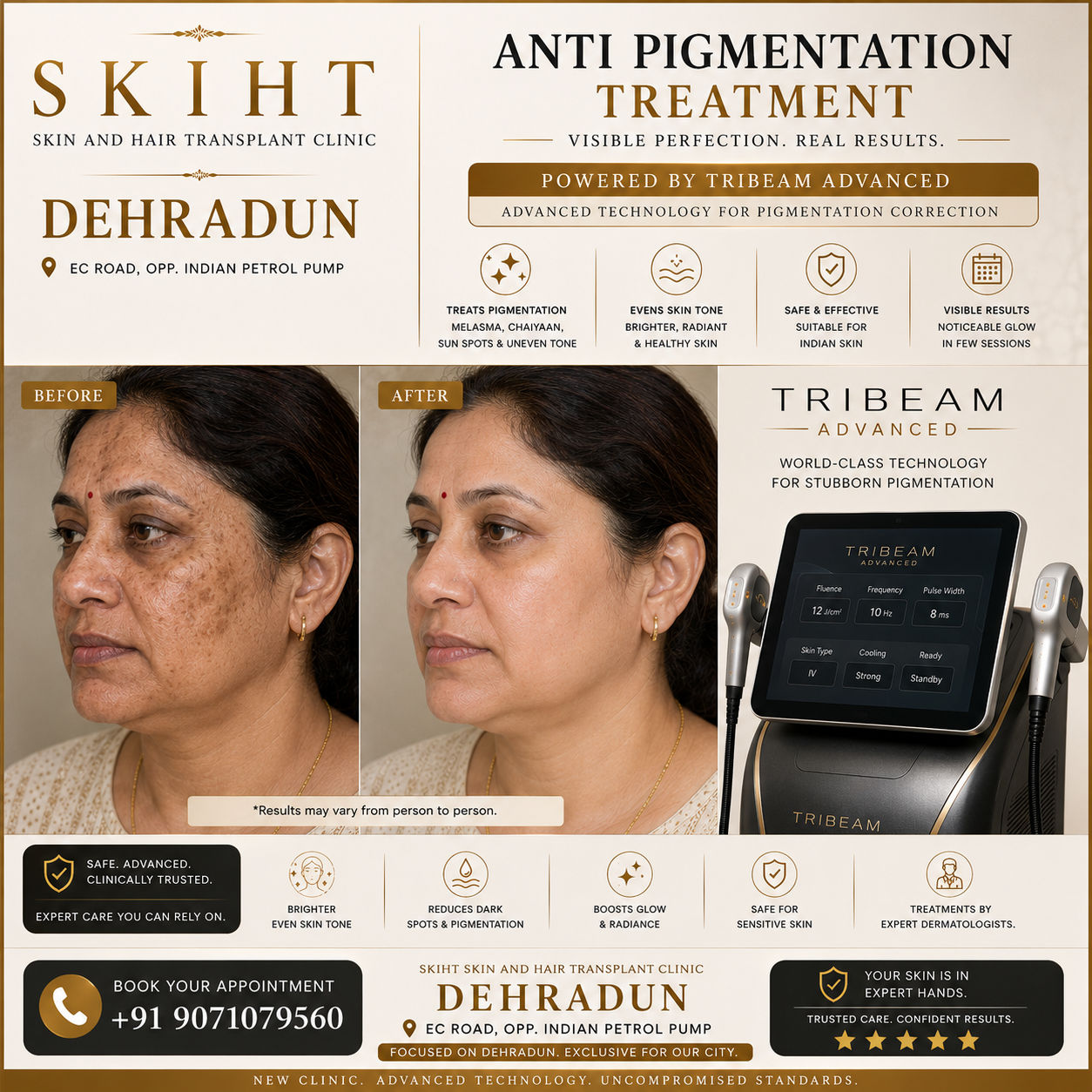 SKIHT - Skin & Hair Transplant Clinic Dehradun Facebook ad: SKIHT - Dehradun's #1 Skin & Hair Transplant Clinic…
