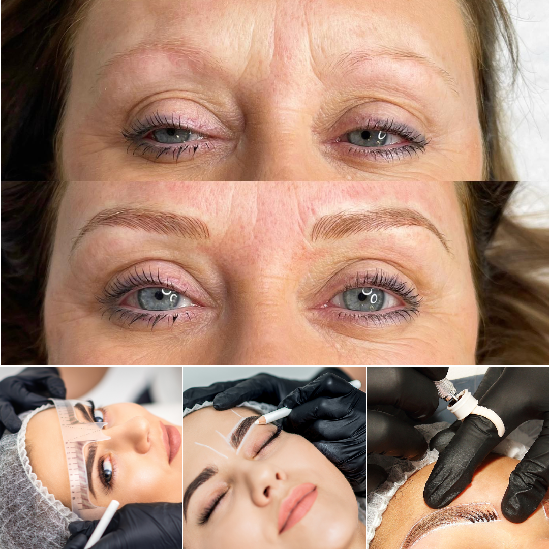 Alexandra Reed Semi Permanent Makeup Facebook ad: Achieve Your Brow Goals in Leeds!